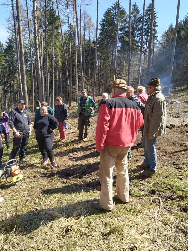 2021 - Duben - Práce v lese